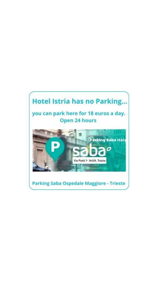 Hotel Istria Trieste Eksteriør billede
